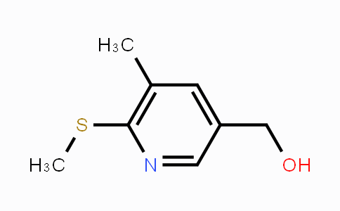 CAS No. 1355179-37-1, (5-Methyl-6-methylsulfanyl-pyridin-3-yl)-methanol