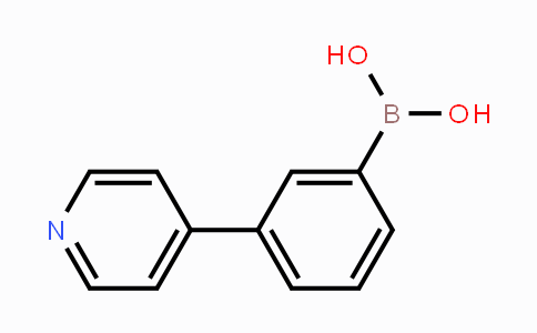 CAS No. 337536-25-1, [3-(pyridin-4-yl)phenyl]boronic acid