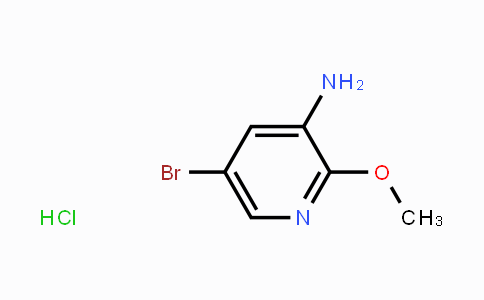 CAS No. 1361970-57-1, 5-Bromo-2-methoxy-3-pyridinamine hydrochloride