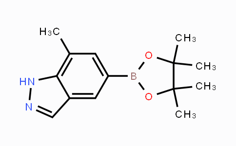 CAS No. 2121513-33-3, 7-Methyl-1H-indazole-5-boronic acid pinacol ester