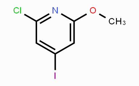 CAS No. 1227602-76-7, 2-Chloro-4-iodo-6-methoxypyridine