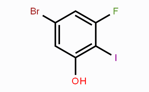 CAS No. 1805500-75-7, 5-Bromo-3-fluoro-2-iodophenol