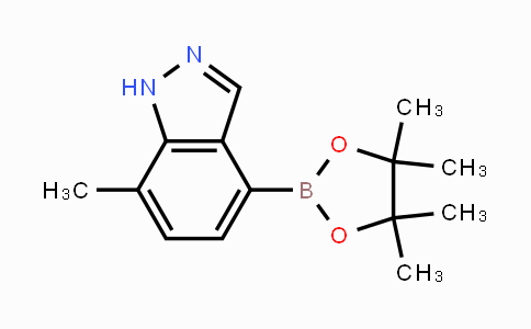 CAS No. 1186334-60-0, 7-Methyl-1H-indazole-4-boronic acid pinacol ester