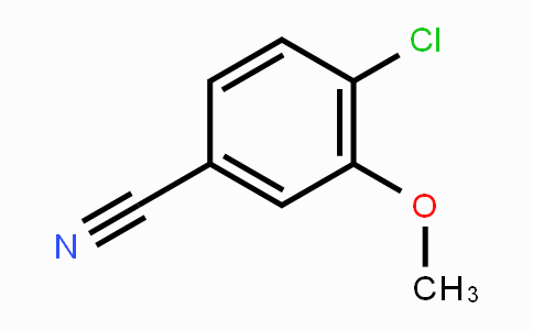 CAS No. 189628-40-8, 4-Chloro-3-methoxybenzonitrile