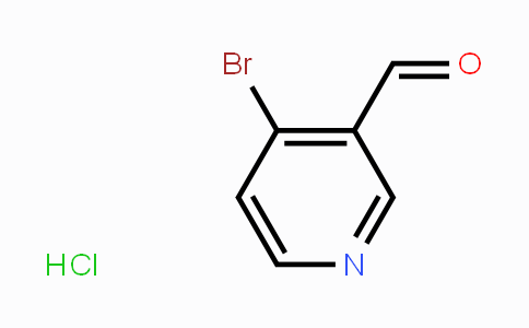 CAS No. 1809157-95-6, 4-Bromo-3-formylpyridine HCl
