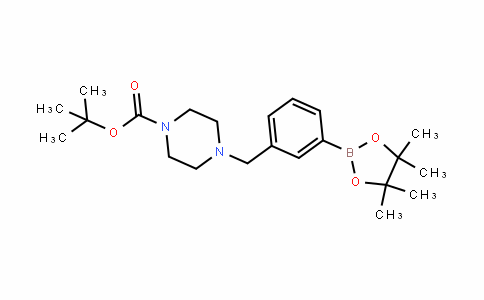 CAS No. 883738-19-0, 3-(4-Boc-1-piperazinylmethyl)benzeneboronic acid pinacol ester