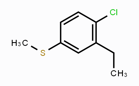 CAS No. 1314900-86-1, 1-Chloro-2-ethyl-4-(methylsulfanyl)benzene