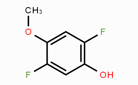CAS No. 1024068-86-7, 2,5-Difluoro-4-methoxyphenol