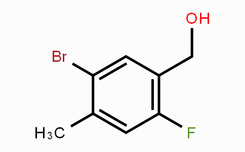 CAS No. 1449008-06-3, 5-Bromo-2-fluoro-4-methylbenzyl alcohol
