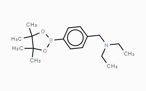 CAS No. 1012785-44-2, 4-(N,N-Diethylaminomethyl)phenylboronic acid, pinacol ester