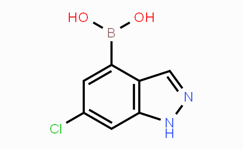 CAS No. 2121512-04-5, 6-Chloro-1H-indazole-4-boronic acid