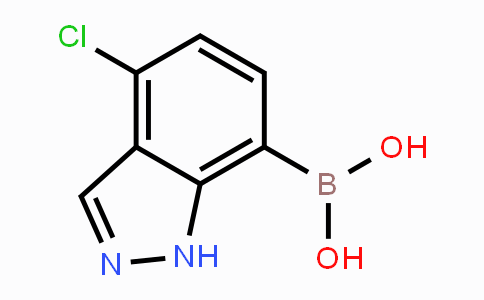 CAS No. 2121513-30-0, 4-Chloro-1H-indazol-7-ylboronic acid