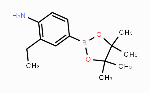 CAS No. 1596338-61-2, 2-Ethyl-4-(4,4,5,5-tetramethyl-1,3,2-dioxaborolan-2-yl)aniline