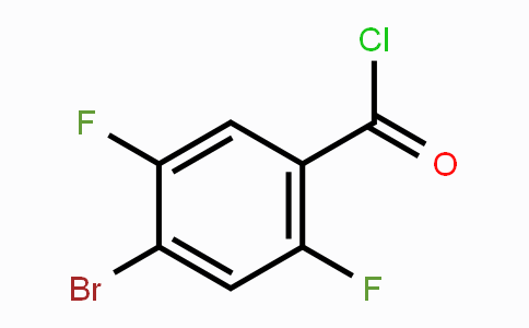 CAS No. 123942-09-6, 4-Bromo-2,5-difluorobenzoic acid chloride
