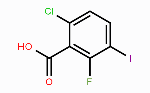 CAS No. 2056110-36-0, 6-Chloro-2-fluoro-3-iodobenzoic acid