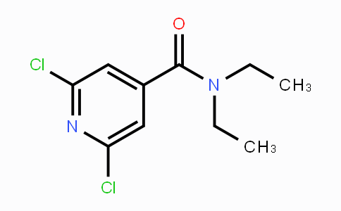 CAS No. 1463-74-7, 2,6-Dichloro-N,N-diethylpyridine-4-carboxamide