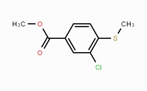 CAS No. 105442-23-7, 3-Chloro-4-(methylthio)-benzoic acid methyl ester