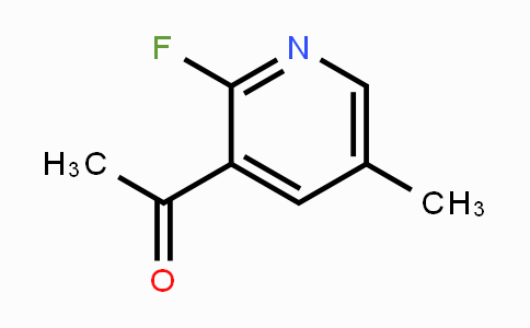 CAS No. 1256836-29-9, 1-(2-Fluoro-5-methylpyridin-3-yl)ethanone