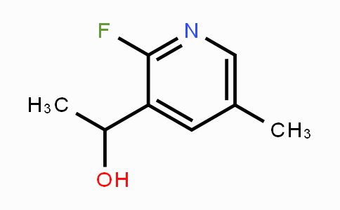 CAS No. 1449008-18-7, 1-(2-Fluoro-5-methylpyridin-3-yl)ethan-1-ol