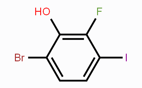 CAS No. 1449008-11-0, 6-Bromo-2-fluoro-3-iodophenol