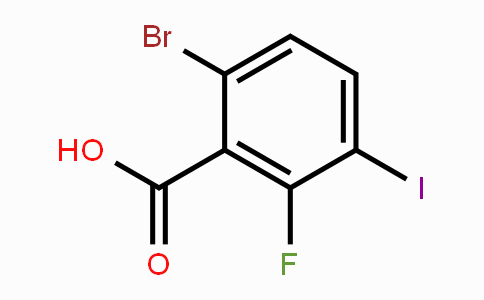 CAS No. 217816-53-0, 6-Bromo-2-fluoro-3-iodobenzoic acid