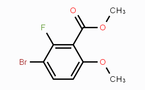 CAS No. 1449008-30-3, Methyl 3-bromo-2-fluoro-6-methoxybenzoate