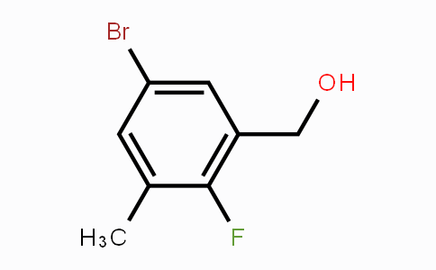CAS No. 1197944-22-1, 5-Bromo-2-fluoro-3-methylbenzyl alcohol