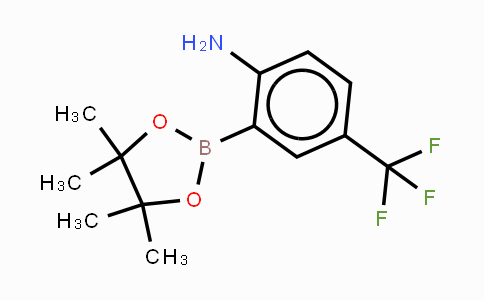 CAS No. 1058062-64-8, 2-Amino-5-(trifluoromethyl)phenylboronic acid, pinacol ester