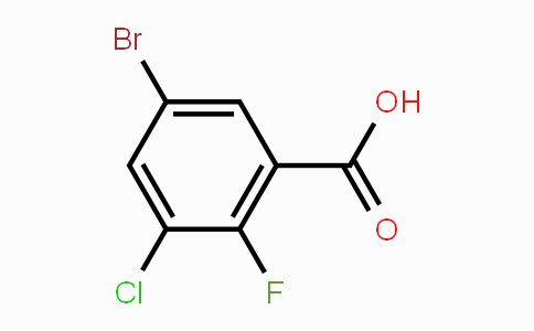 CAS No. 1449008-15-4, 5-Bromo-3-chloro-2-fluorobenzoic acid