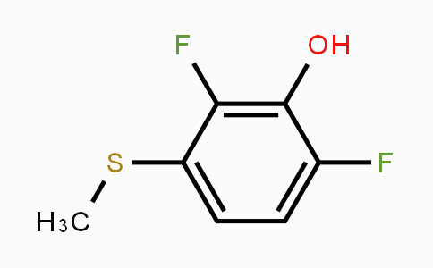 CAS No. 1826110-22-8, 2,6-Difluoro-3-(methylthio)-phenol