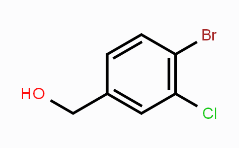 CAS No. 120077-68-1, 4-Bromo-3-chlorobenzyl alcohol