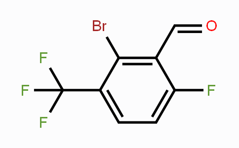 CAS No. 1428234-81-4, 2-Bromo-6-fluoro-3-(trifluoromethyl)benzaldehyde