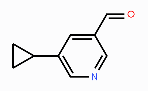 CAS No. 1211589-30-8, 5-Cyclopropylpyridine-3-carbaldehyde