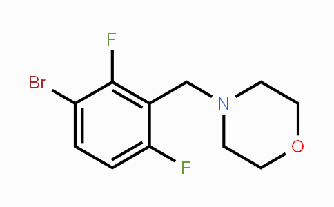CAS No. 1428234-63-2, 4-(2,6-Difluoro-3-bromobenzyl)morpholine