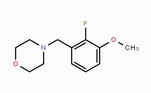 CAS No. 1428234-80-3, 4-(2-fluoro-3-methoxybenzyl)morpholine