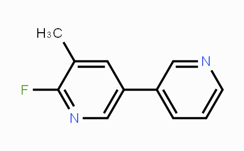 CAS No. 1214339-11-3, 2-Fluoro-3-methyl-5-(pyridin-3-yl)pyridine