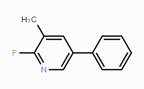 CAS No. 1214362-13-6, 2-Fluoro-3-methyl-5-phenylpyridine