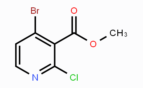 CAS No. 1064678-14-3, Methyl 4-bromo-2-chloropyridine-3-carboxylate