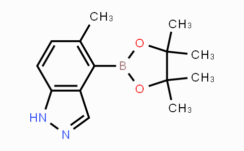 CAS No. 1689539-29-4, 5-Methyl-1H-indazole-4-boronic acid pinacol ester