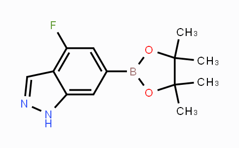 2121511-94-0 | (4-Fluoro-1H-indazol-6-yl)boronic acid pinacol ester