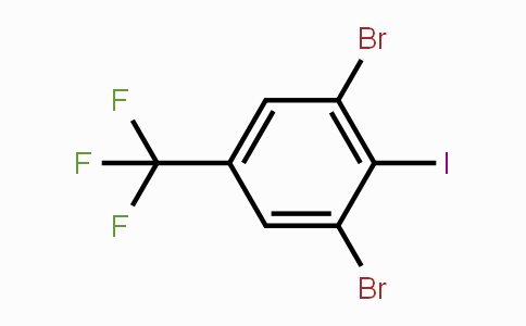 CAS No. 1428234-52-9, 2,6-Dibromo-1-iodo-4-(trifluoromethyl)benzene