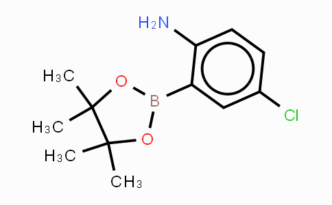 CAS No. 1073371-77-3, 2-Amino-5-chlorophenyl boronic acid pinacol ester