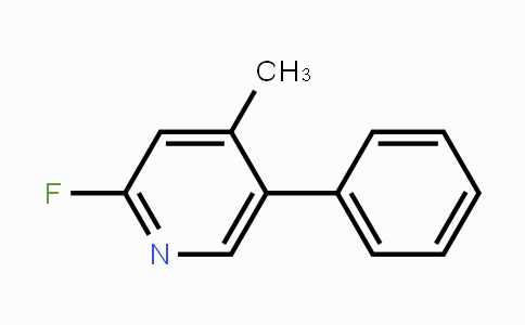 CAS No. 1214362-19-2, 2-Fluoro-4-methyl-5-phenylpyridine