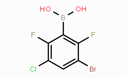 1451393-03-5 | 3-Bromo-5-chloro-2,6-difluorophenylboronic acid