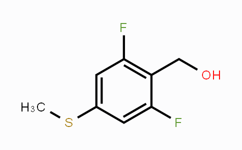 CAS No. 1428234-48-3, 2,6-Difluoro-4-(methylthio)benzyl alcohol