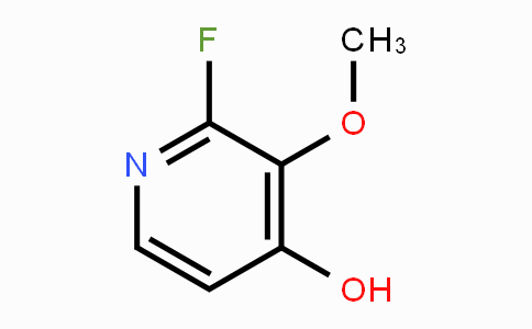 CAS No. 1184172-38-0, 2-Fluoro-4-hydroxy-3-methoxypyridine