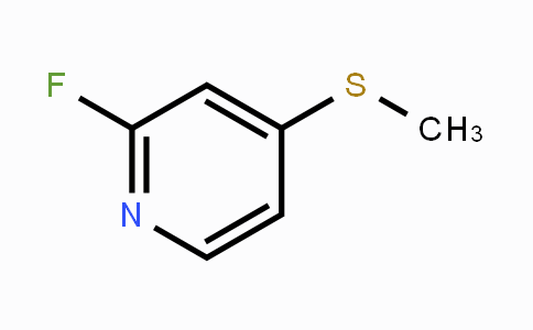 CAS No. 1428234-71-2, 2-Fluoro-4-(methylthio)pyridine