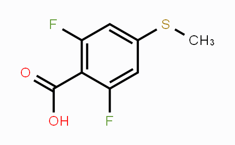 CAS No. 1428234-47-2, 2,6-Difluoro-4-(methylthio)benzoic acid