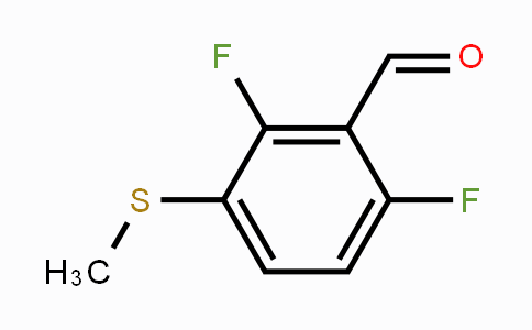 CAS No. 1428234-72-3, 2,6-Difluoro-3-(methylthio)benzaldehyde