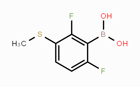 CAS No. 1451392-56-5, 2,6-Difluoro-3-(methylthio)phenylboronic acid